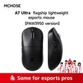 MCHOSE A7 Ultra Wireless Gaming Mouse Pixart3950 High-Precision Sensor Lightweight Design 8000Hz Polling Rate Realtek Master