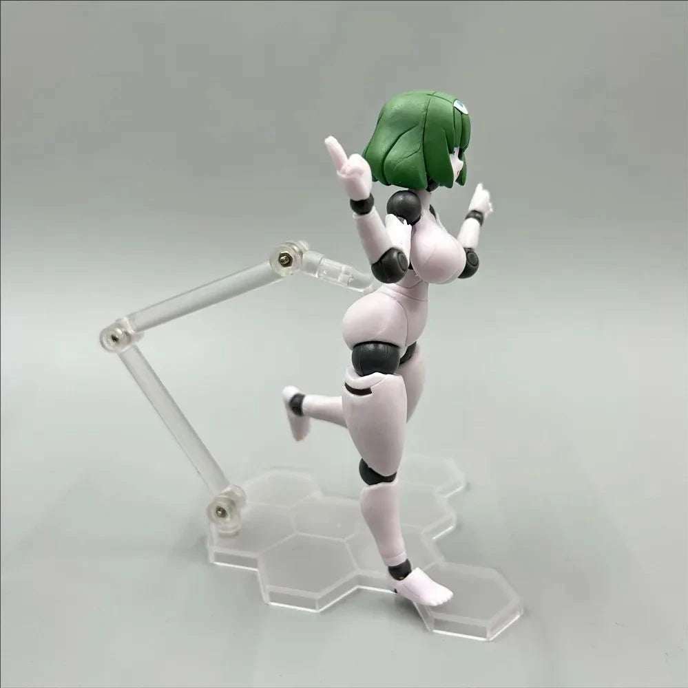 Polynian Fll Janna Anime Figure Iana Action Figurine Robot Neoanthropinae Polynian Pvc Statue Model Doll Decoration Toy Gift