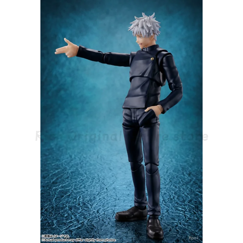【In Stock】Original BANDAI SPIRITS S.H.F Jujutsukaisen Satoru Gojo Anime Action Figure Toy Model