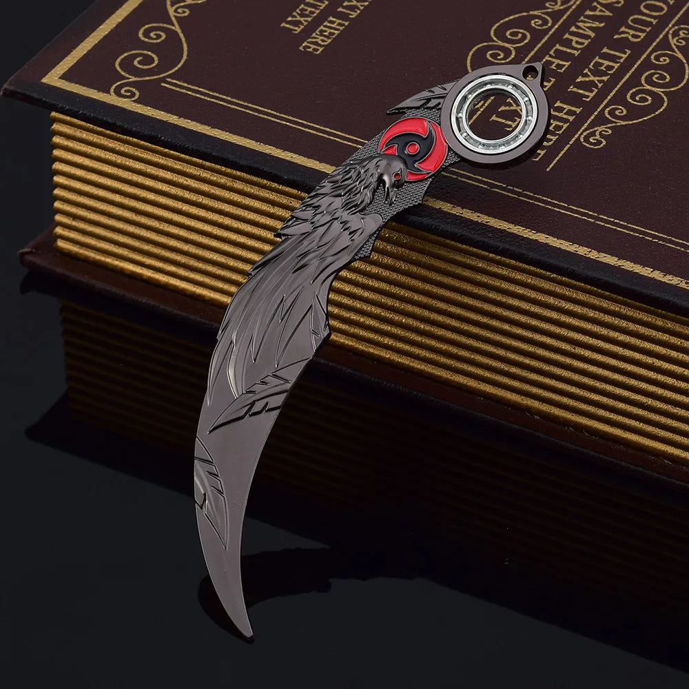 18 см/7,08 Фигурка за игра Син дракон Златен дракон Нок, керамбит, Метални занаяти Орнаменти Декорация Подаръци, Екшън фигурка