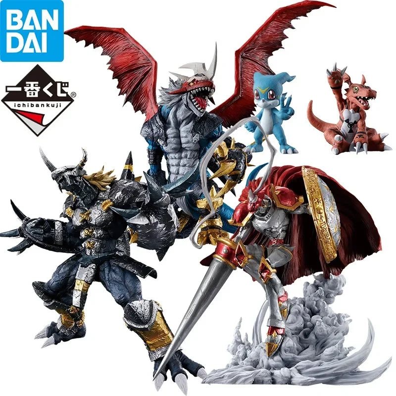 Bandai Digimon Ichiban Two Forces that Emit Light Dukemon Imperial Dramon Black War Greymon Anime Figure Action Model Toys