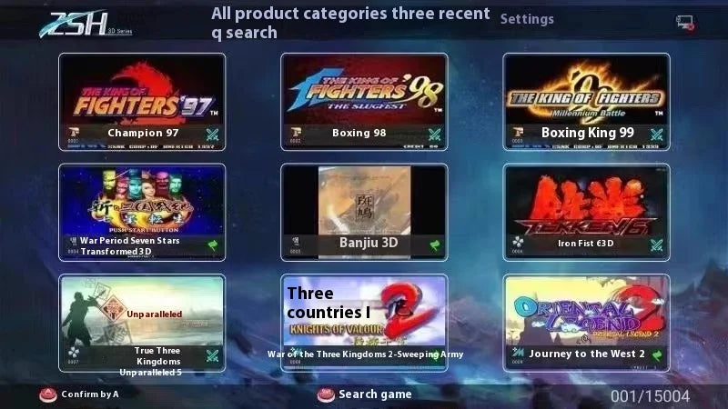 Arcade Pandora Game Console Multi in One Moonlight Box Portable Folding Fighting Game Console Customizable