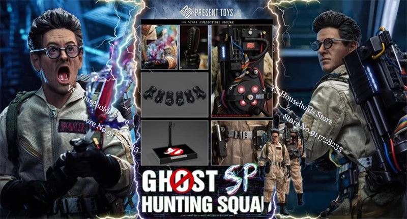 PRESENT TOYS PT-sp77 PT-sp78 1/6 Collectible ST SP Man Agent Action Figure Ghost Hunting Squad 12" Full Set Soldier Model
