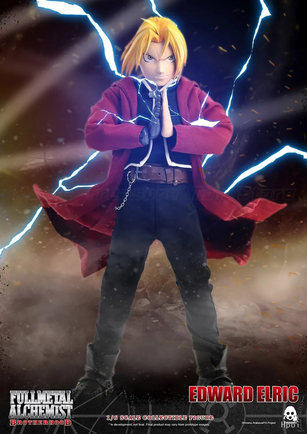 【MT】threezero 3Z0096 FigZero Fullmetal Alchemist Edward Elric 1/6 Action Figure Model Toy Collection