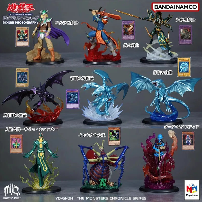 JINZO Duel Monsters BANDAI Megahouse Collection Desktop Ornament Holiday Gifts Action Figure Model Toys