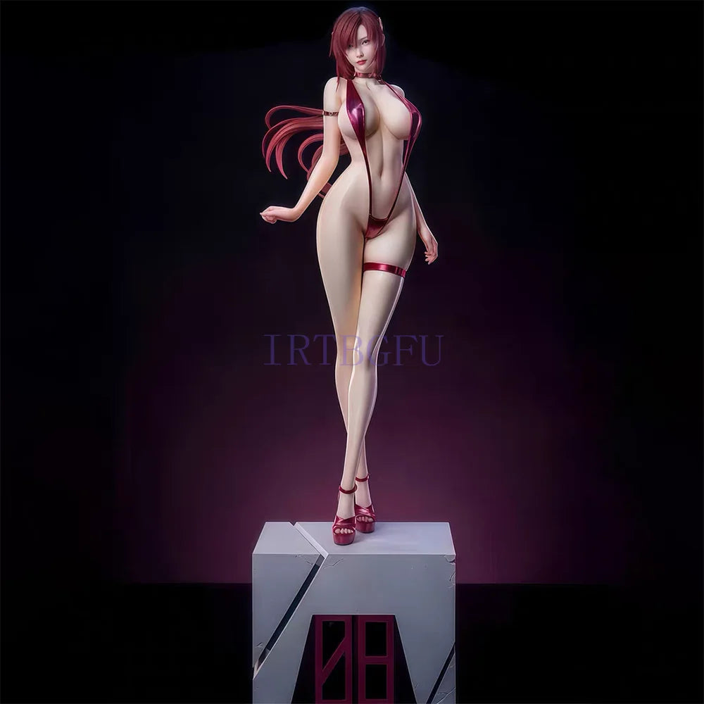 48 cm Makinami Mari Illustrious 1/4 Swimming Ver Mädchenspielzeug Japanische Anime PVC Actionfigur Spielzeug Sammlerstück Modell Puppe