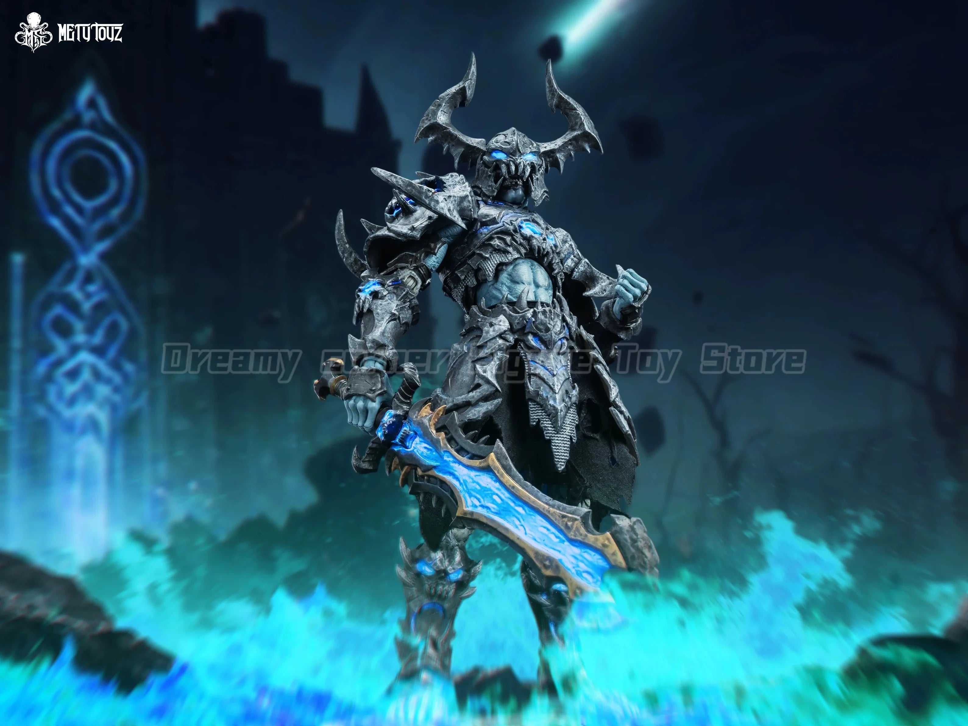 【Pre-sale】Original Mety Toyz Death Knight Frostbone Saranor 1/10 Action Figure Toy Model Collection