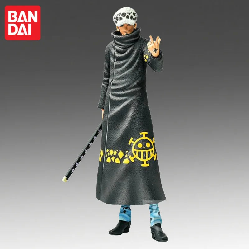 In Stock Bandai Original Banpresto One Piece Trafalgar D Water Law Action Figure Model Doll Brand New Boxed Toys Model Garage
