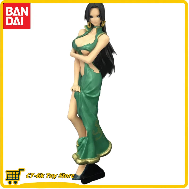 25cm Boa Hancock Action Figure Anime One Piece Figures Chi-Pao Women'S Solid Figures Collection Ornament Gifts Pvc Model Toys