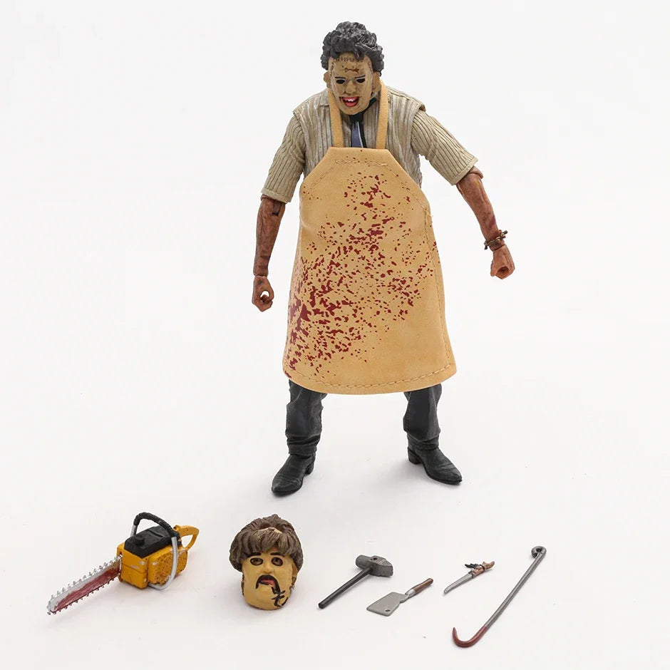 NECA Ultimate Leatherface Joints Подвижна колекционерска креативна играчка-кукла за рожден ден