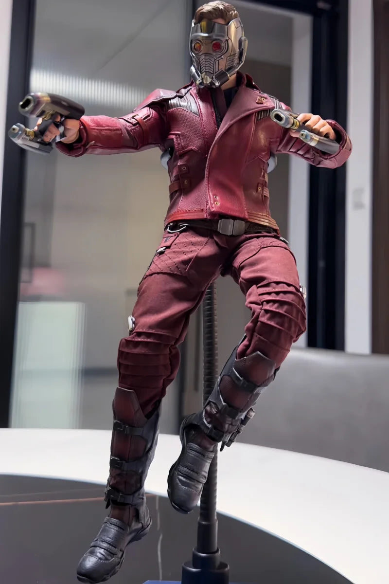 Hot Original Hottoys HT MMS539 Marvel Avengers 3 Infinity War Star Lord 3.0 Cartoon Action Figure Model Toys Desktop  Collection