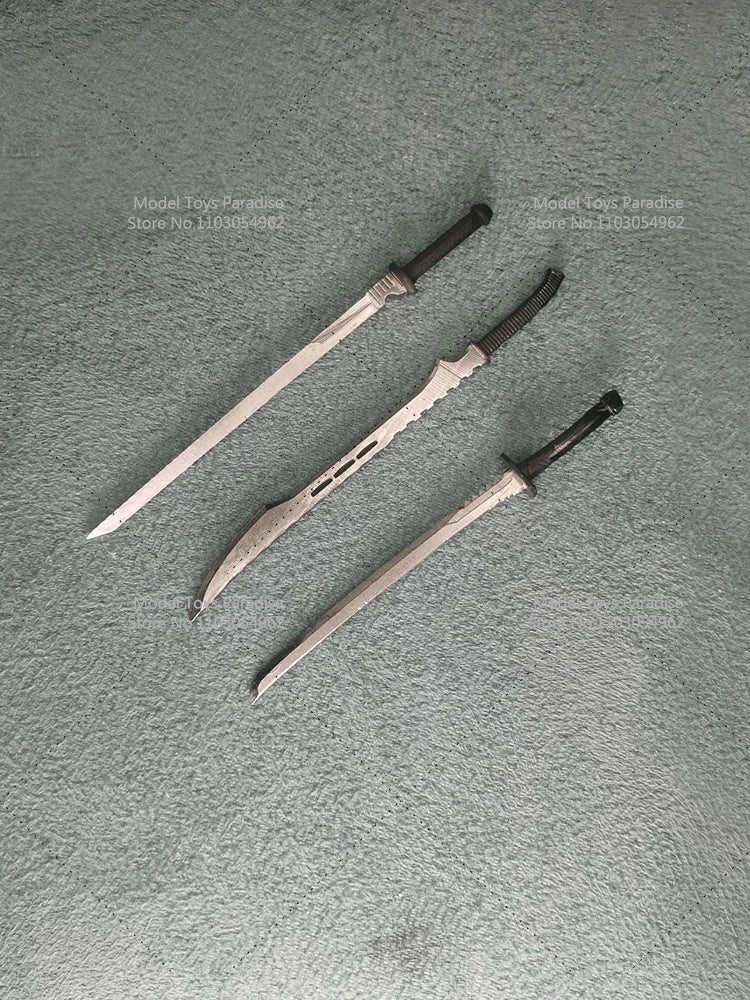 1/12 Men Soldier Deathstroke Long Sword  Model Scene Accessories Fit 6inch Mezco Action Figure Model