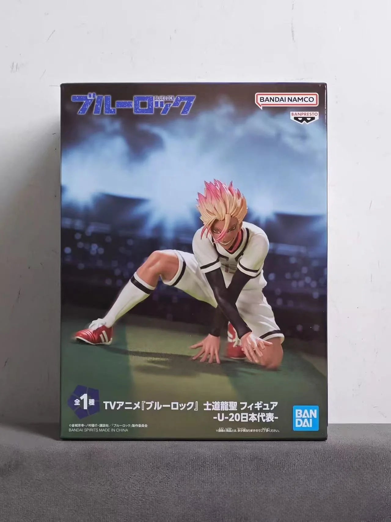 Original BANDAI BANPRESTO Shidou Ryuusei Figur Anime BLUE LOCK Actionfiguren PVC Puppensammlung Besktop Dekorieren Loys Geschenke