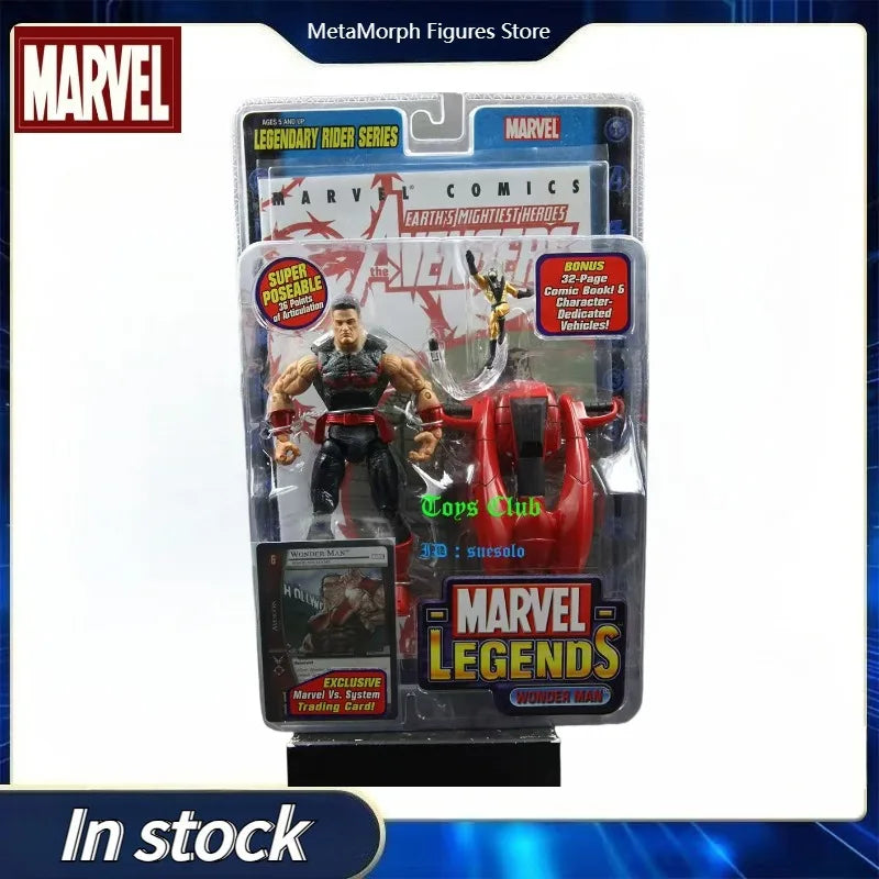 Original MARVE Legends LEGENDARY RIDER SERES WONDER MAN Anime Figure Collection Model Toy
