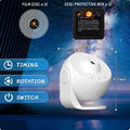 LED нощна лампа, галактически проектор, звездно небе, проектор, 360° въртене, планетариум, нощна лампа за стая, декоративна, детски подарък