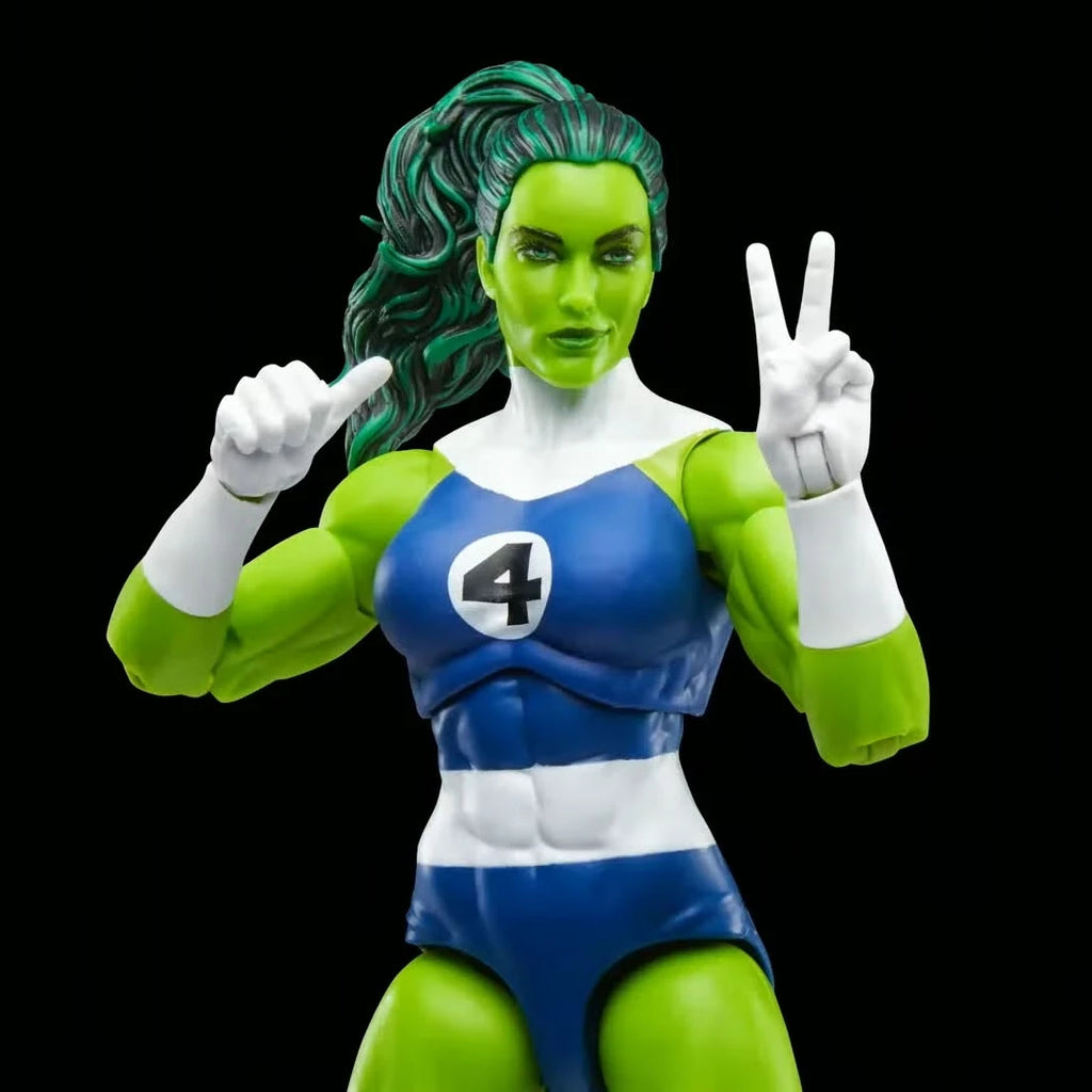 Marvel Legends Fantastic Four Retro Cardback She Hulk 6" Action Figure