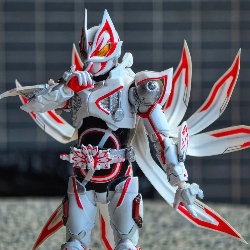 In Stock Genuine New Masked Hero Kamen Rider Arcfox Mk9 Kyubi No Youko Morphology Shf Figure Model Decoration Toy Gift