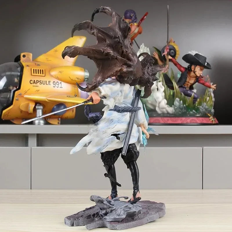 Naruto Tiemu Uchiha Sasuke Anime Figure 24cm GK Action Figurine Pvc Statue Model Doll Collectible Desk Decora Toy Christmas Gift