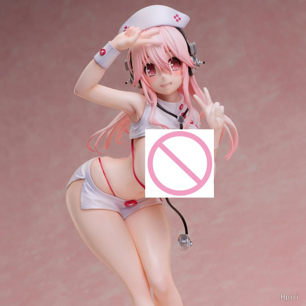 【 Pre Sale 】 Original UnionCreative SUPER SONICO Nurse Bikini Ver. 1/6 Scale Toy Gift Display