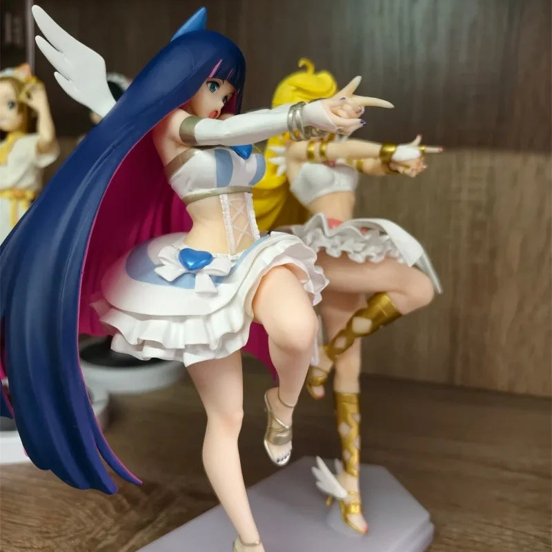 In Stock GSC HELLO! Panty/Stocking with See-Through Anime Action Figure Assembly Model Toys Collectible Model Gift 2 PCS