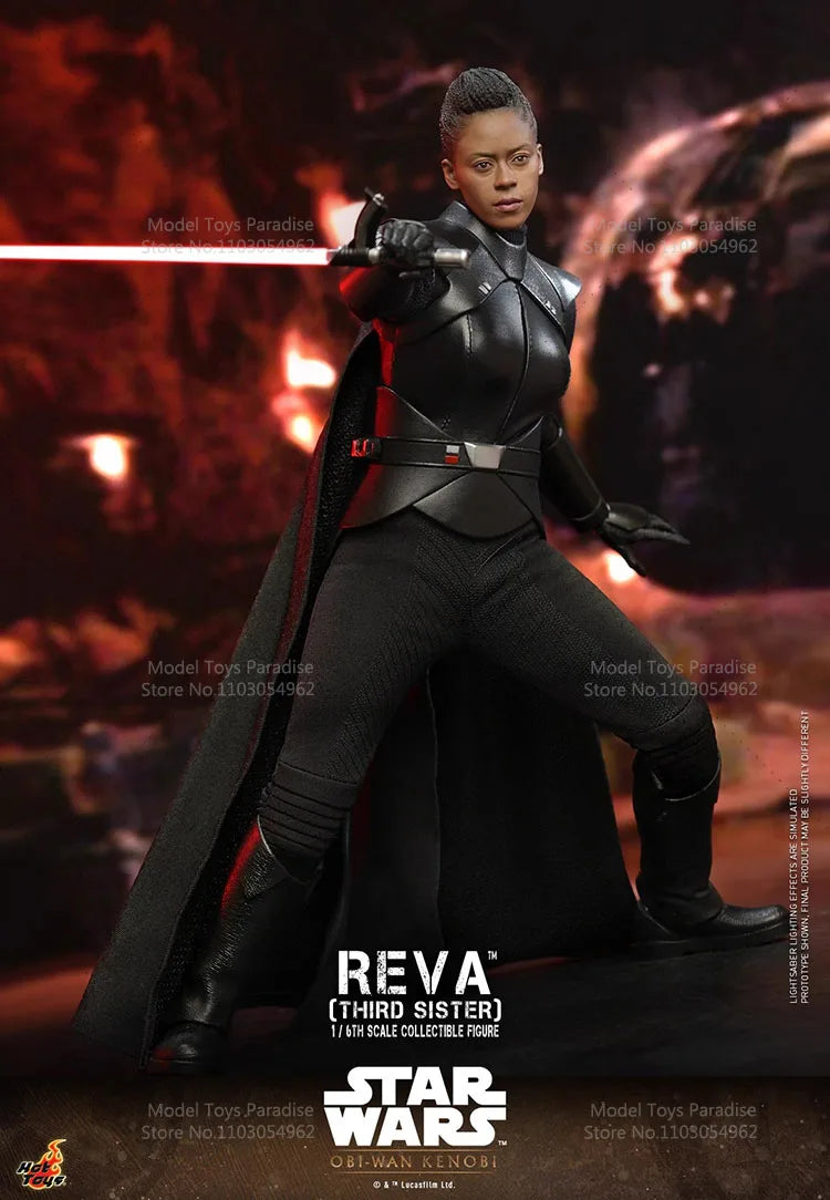 HotToys HT TMS083 1/6 Collectible Toys Reva Star Wars Obi-wan Third Sister Woman Soldier 12Inch Action Figure Model Fans Gifts