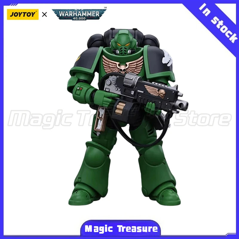 【MT】JOYTOY Warhammer 40K Salamanders Intercessors Brother Haecule Anime Collection Model 1/18 Action Figure