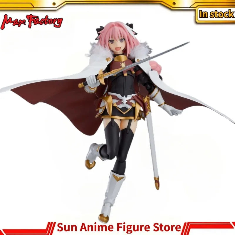 In Stock Original Max Factory Figma#423 Fate/Apocrypha Astolfo 14cm PVC Anime Figure Movable Toy Gift Ornament