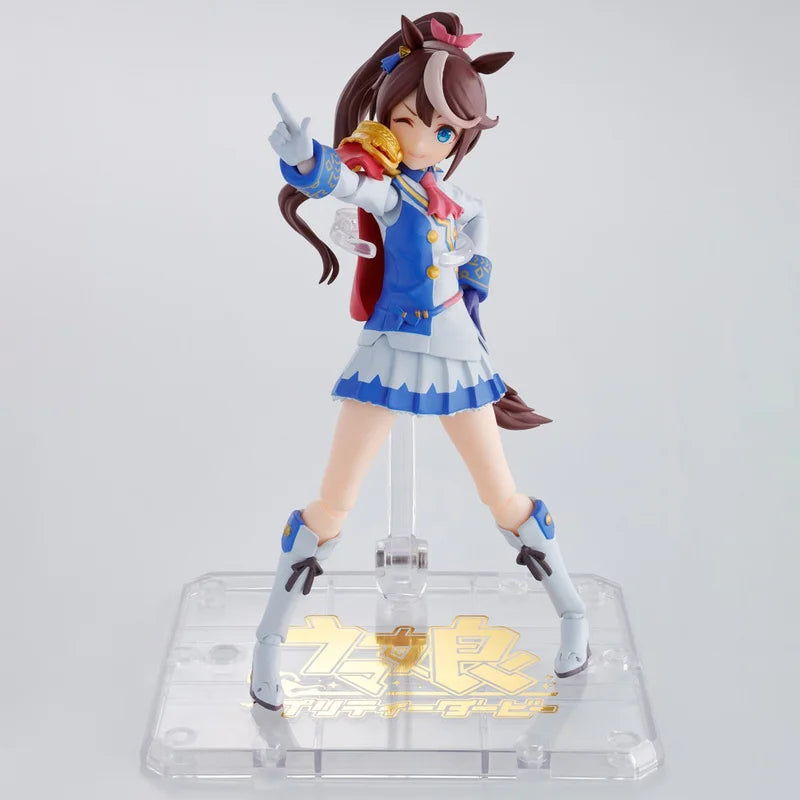 SHF Uma Musume Pretty Derby Series Figurine Pvc Anime Toy Gift Poseable Doll Model Collectible Display Official In Stock