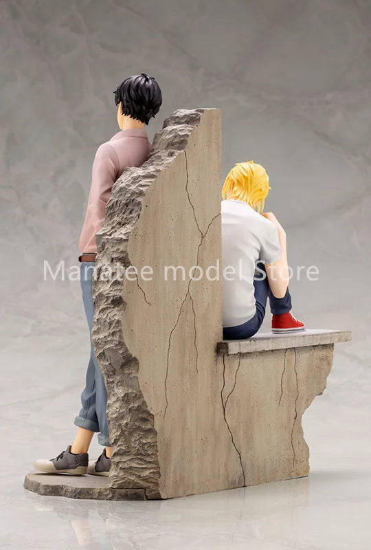 Kotobukiya Original ARTFX J BANANA FISH Ash & Eiji 1/8 PVC Action Figure Anime Model Toys Collection Doll Gift
