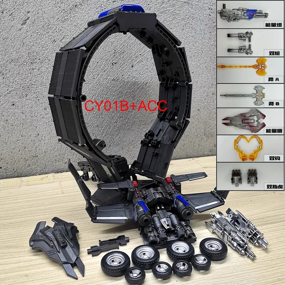 Transformationsspielzeug Baiwei Optimus Commander Robot TW1022 Anhänger Modell CY01 Taktischer Container TW1122 Action Deformationsfigur