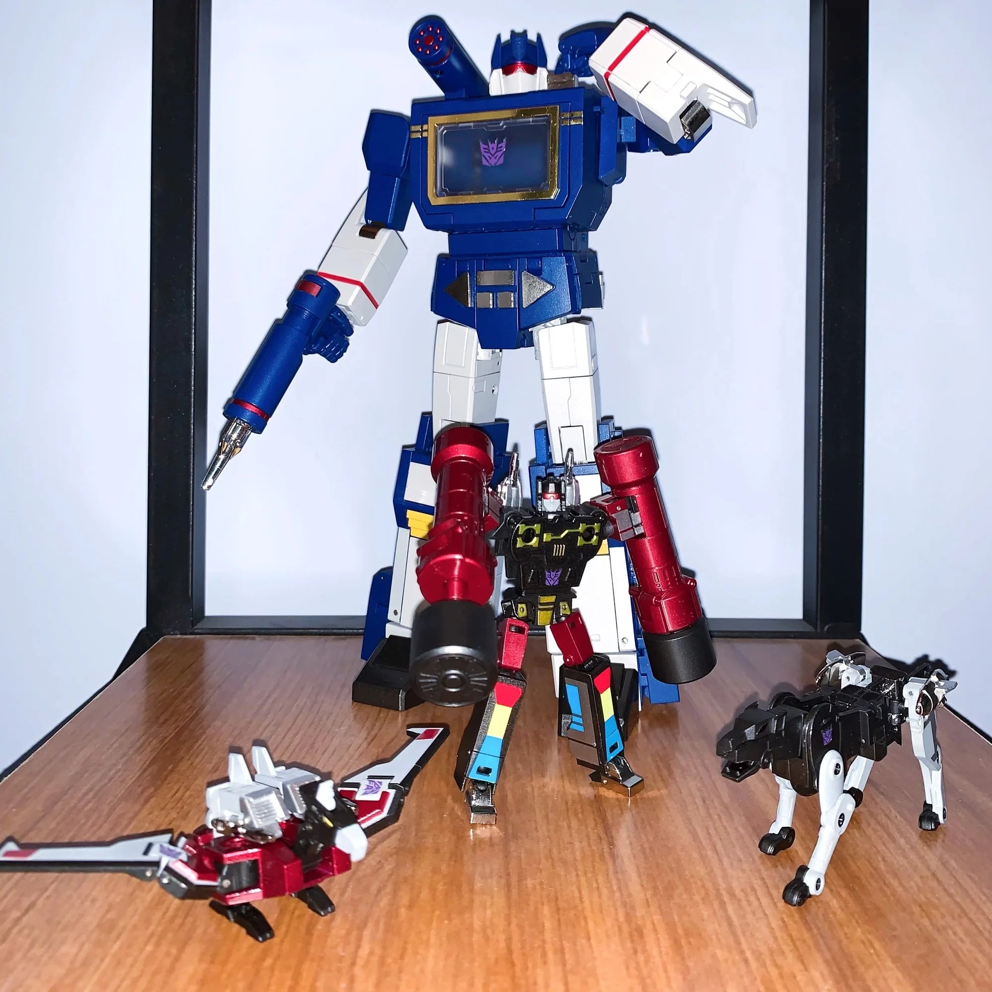 Transformation Toys Masterpiece RP46 Soundwave G1 Series Robot Action Figure KO FT02 RP01 MP13