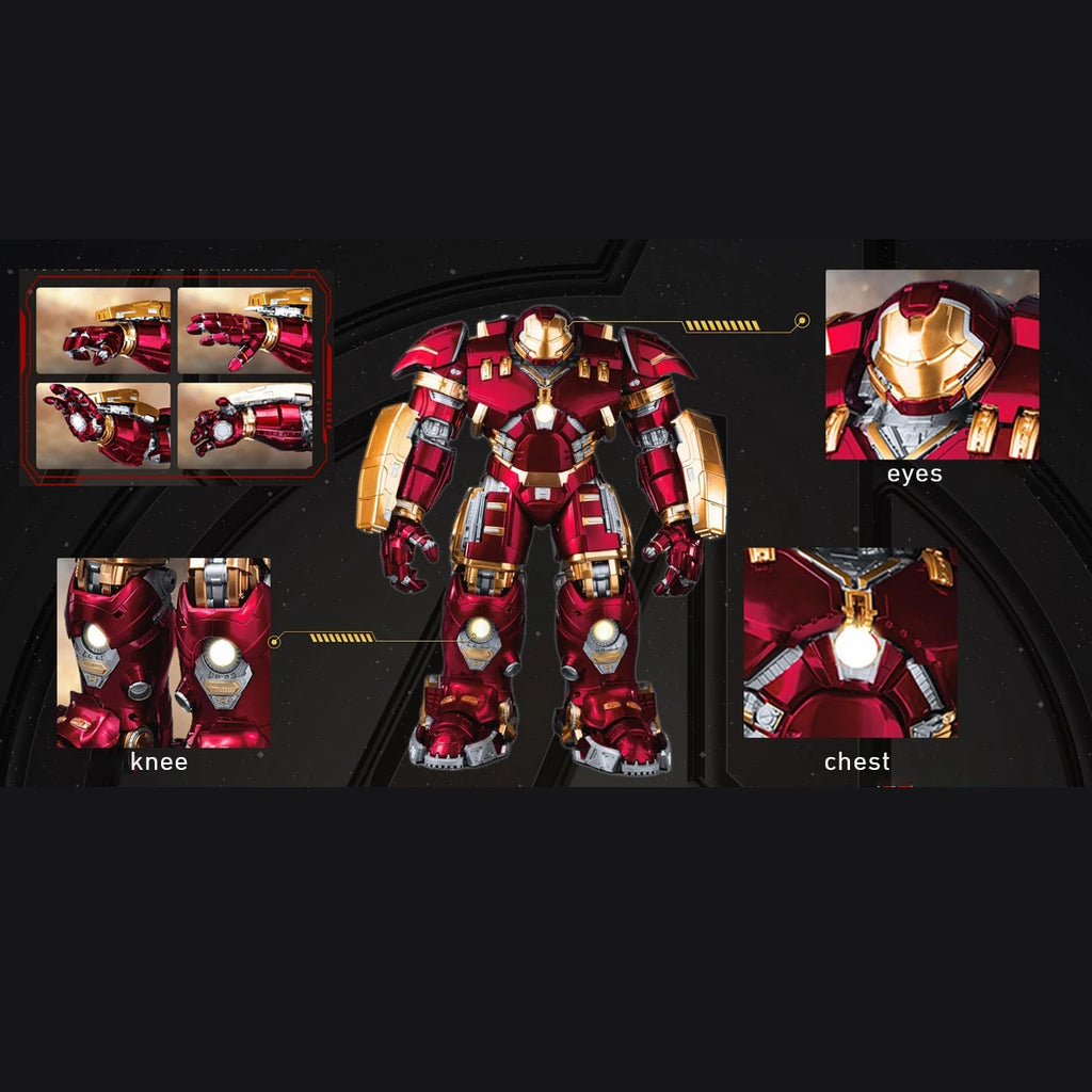 HiPlay Fondjoy Plastic Model Kits: Iron Man MK44 Mark XLIV Hulkbuster 1:7 Scale Collectible Action Figures MV2023801X