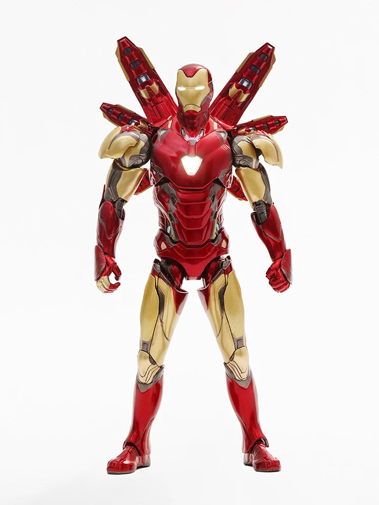 Originales ZD Toy 10TH- Aniversary Series Iron Man Mark 85(2.0) Light 1:10 Scale Iron Collection Infinity Saga Figure Toy