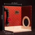 Wikeetoys Display Base New York Sewer  1/12 Scale for 6 Inch Action Figures TMNT Simple Scene for photos