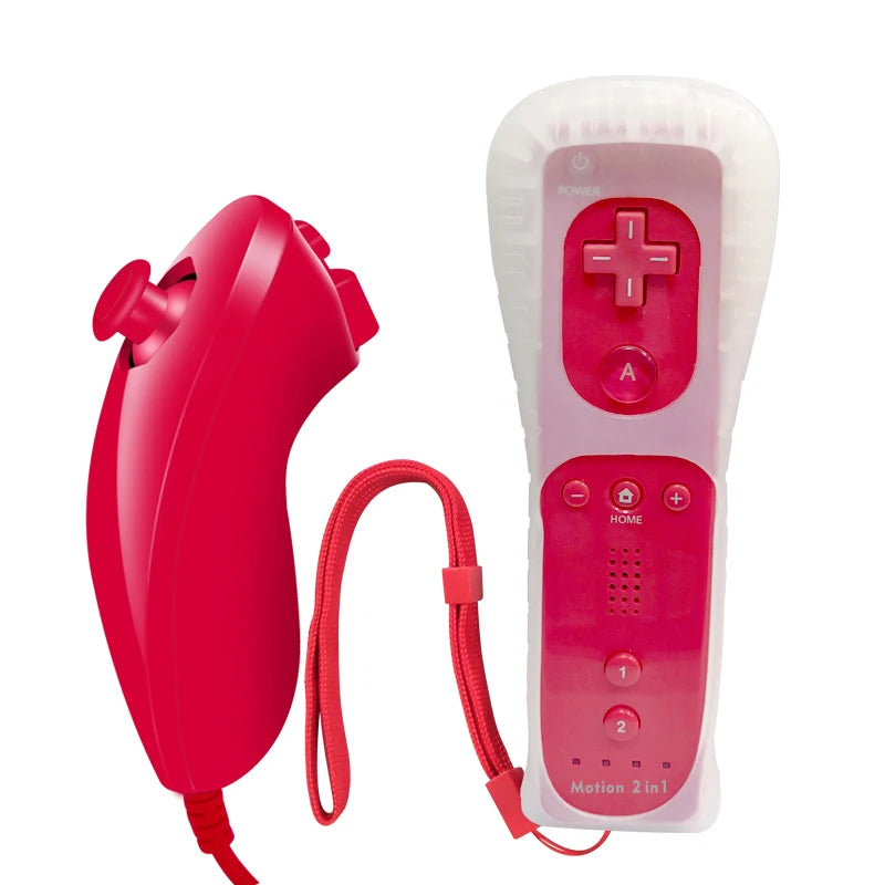 For Nintendo Wii remote And nunchuk Controller With Motion Plus