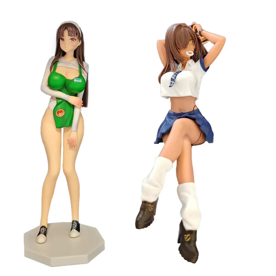 Hot Hanamiya Mari Anime Girl Figure First Business! Mari Hanamiya Nikki Najia Action Figure Model Doll Christmas Toys