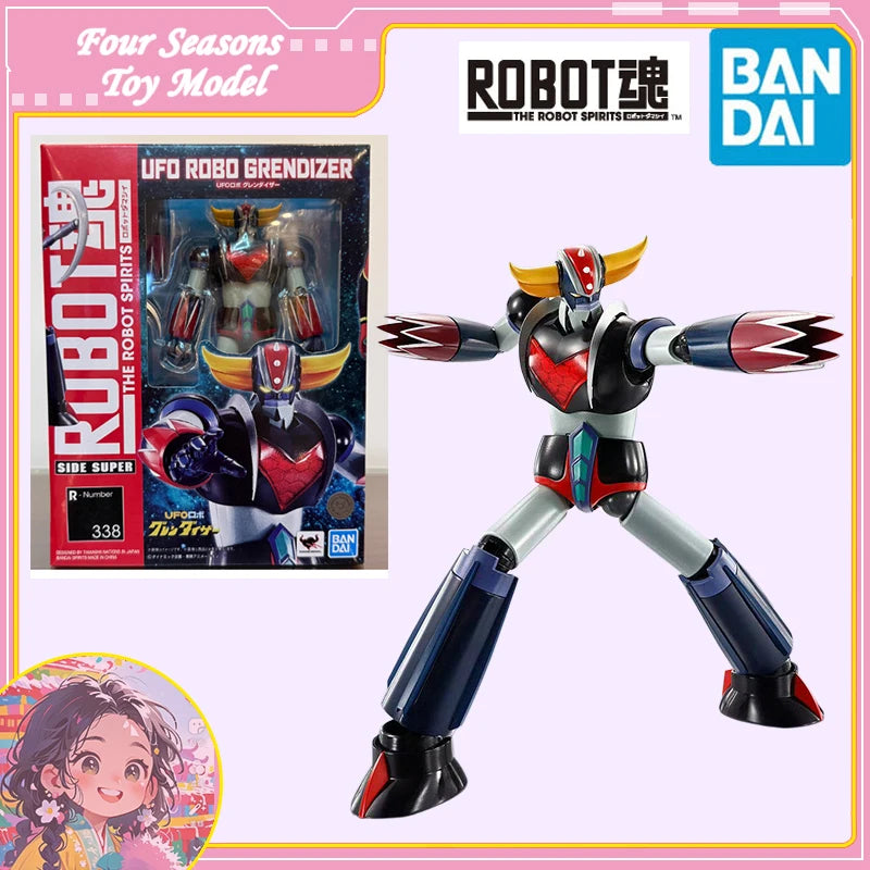 Fast Shipping Bandai Anime UFO Robot GRENDIZER THE ROBOT SPIRITS 338 Original Model Toys Action Figure Collectible Children Kid