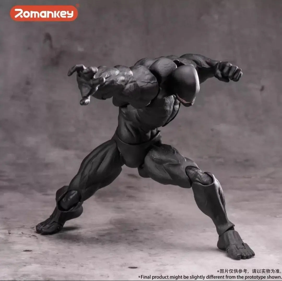 In stock, Genuine ROMANKEY Big Guy 2025 Limited Venom Edition 1/12 Action Figure Model, Collectible Gift