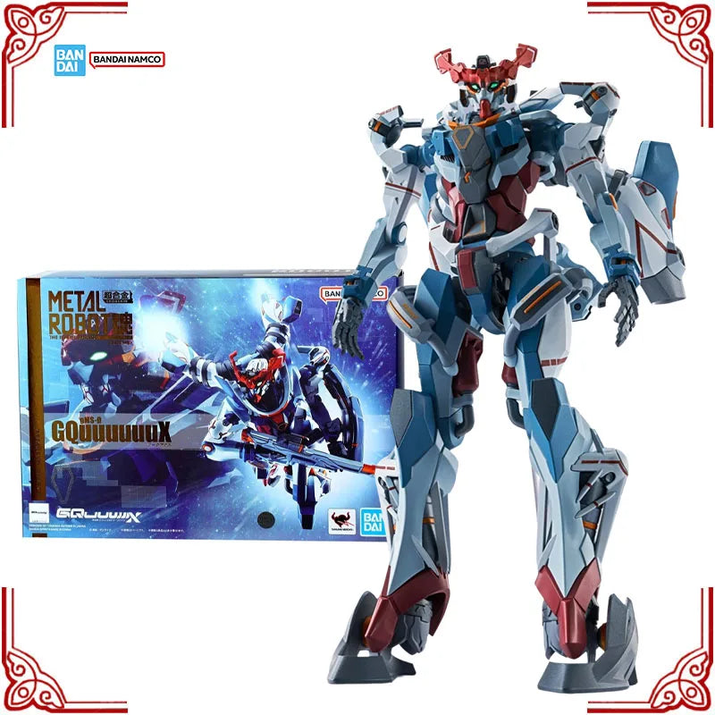 In Stock Genuine Bandai Gundam Model Kit Metal Robot Spirits gMS-Ω GQuuuuuuX Anime Action Figure Collection Finished Model Toys