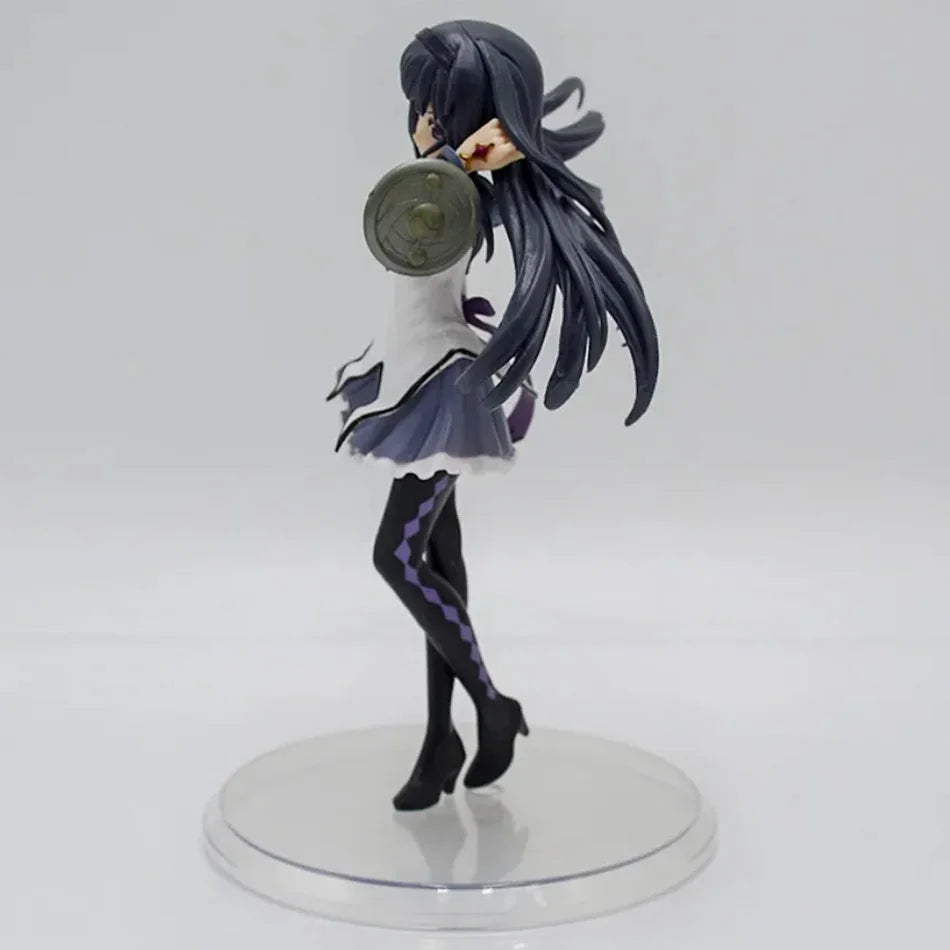 Anime Puella Magi Madoka Magica Figure 17cm Akemi Homura Action Figural Pvc Model Kawaii Decoration Doll Kids Toys