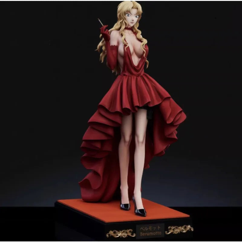 2026 Detective Conan Anime Figure Vermouth Figure Berumotto Action Figurine Collection Desk Ornament Toy Boyfriend Festival Gift