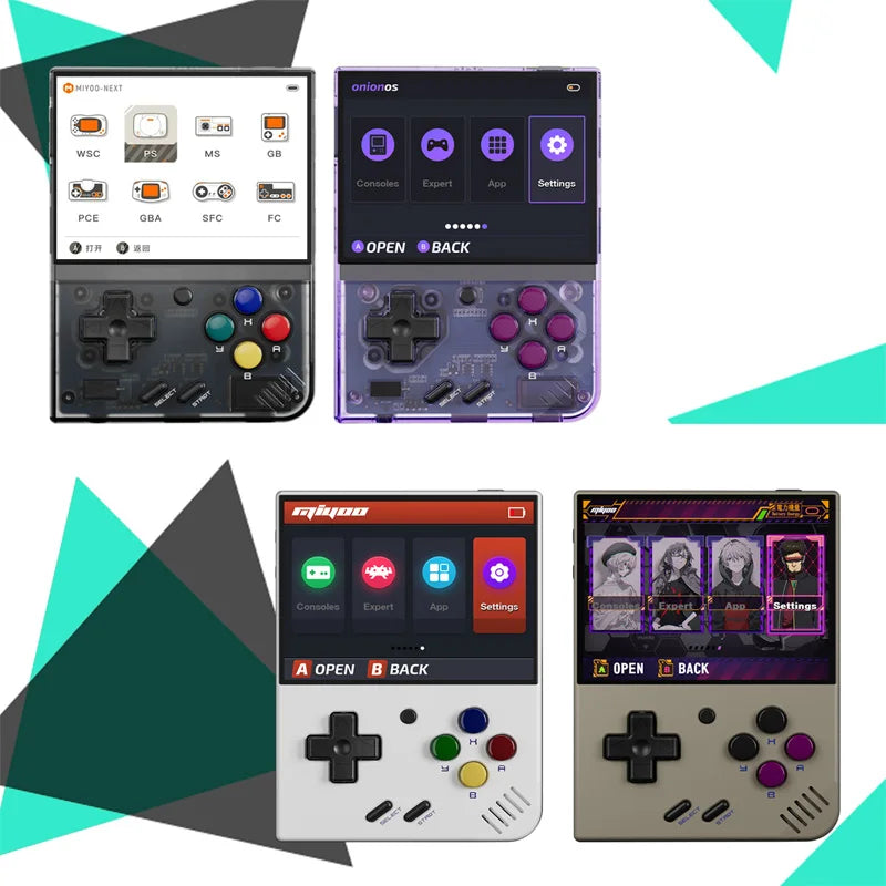 Miyoo Mini+ Classic Retro Handheld Game Console Players IPS Screen Portable Mini Plus Video Games Consoles Christmas Gift Pocket