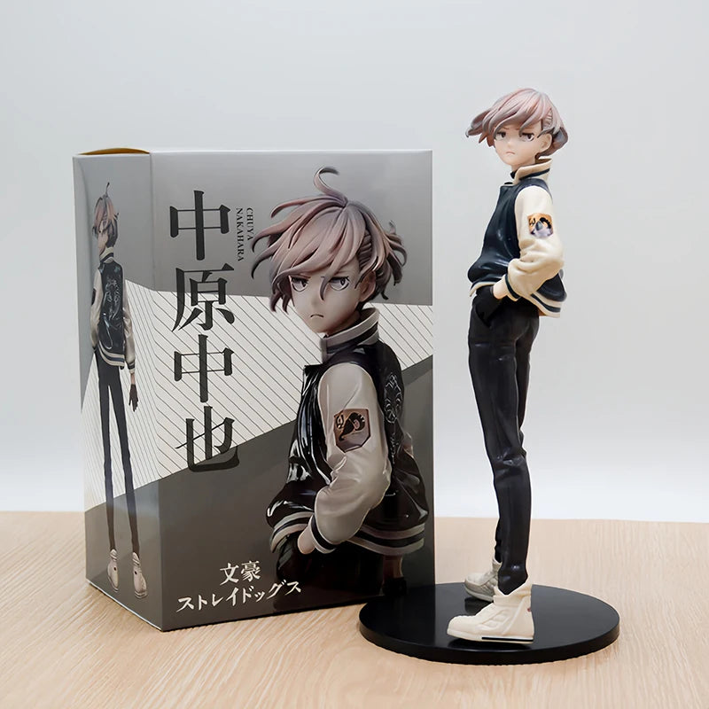 18cm POP UP PARADE Bungo Stray Dogs Nakahara Chuuya Anime Figure Osamu Dazai Action Figure Edogawa Rampo Figurine Model Doll Toy