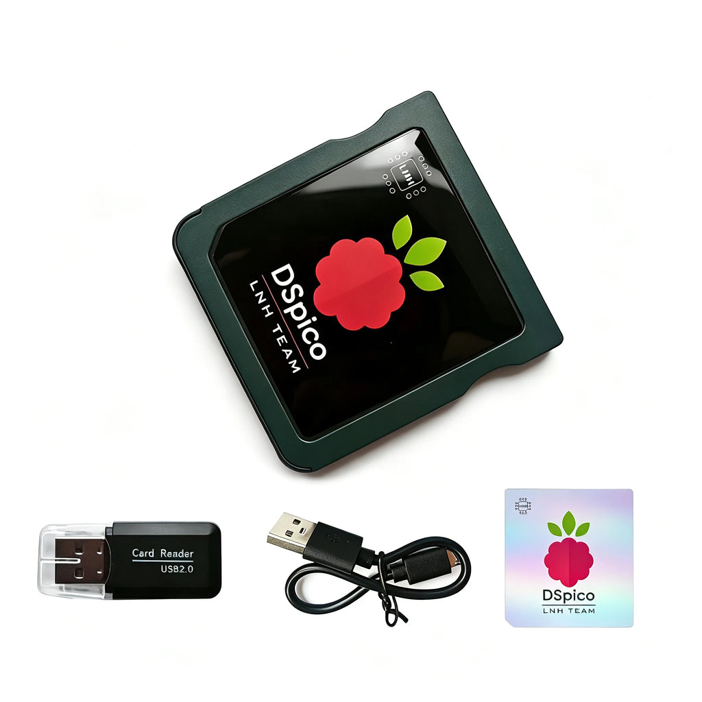Open-Source DSpico with RP2040 MCU – Dual Power, 6MB/s SD Read, DS Mode & Pico Launcher Compatible With NDS NDSL DSi 3DS Console