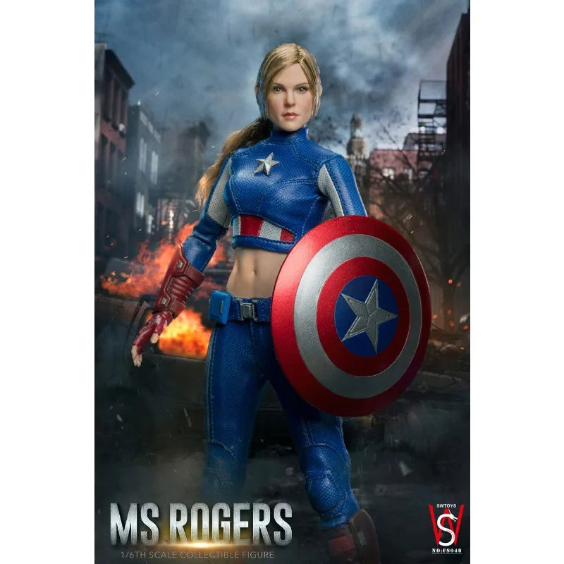 SWTOYS Original 1\6 Action Figure Series NOFS049 MS.Rogers Anime Action Figure Model Toys Movable Model Ornaments Gifts Fo Boys