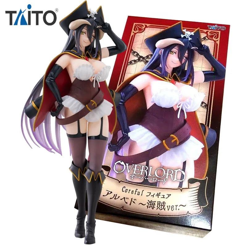 In Stock TAiTO Coreful OVERLORD ALBEDO ~Pirate Ver.~ PVC 18CM Anime Action Figures Model Toy