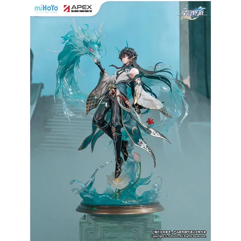 Genuine Original APEX Mihoyo Toy Dan Heng·Imbibitor Lunae Honkai: Star Rail Anime Figure PVC 1/7 Collectible Model Ornament Gift