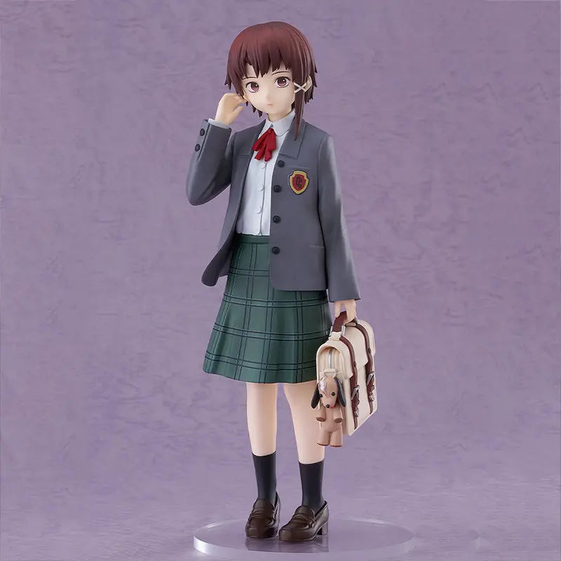Genuine Gsc Prepainted Pop Up Parade Serial Experiments Lain Iwakura Lain L 23cm Action Figure Model Decoration Toy Gift