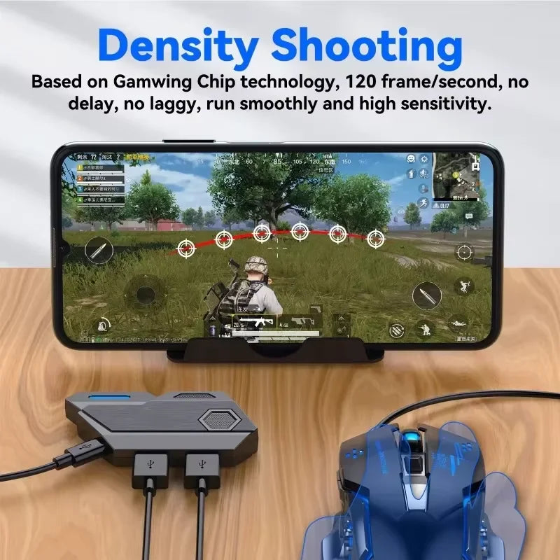 Mix SE Wireless Game Controller Mobile Game Maus und Tastatur Adapter Konverter für PUBG Für IOS &amp; Android Mobile Spiele