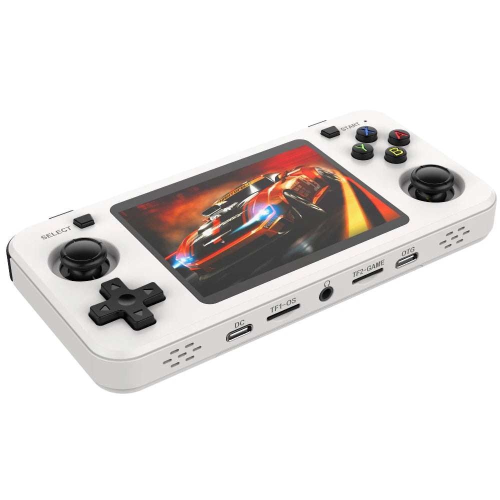 New R36H Retro Handheld Game Console 3.5" IPS Screen Portable Video Game Console Built in 64G Card & 15000 Games Open Source